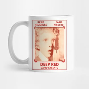 Deep Red Poster Mug